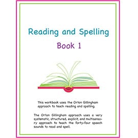 Learning to Read for the Entire Family. Reading and Spelling Book 1